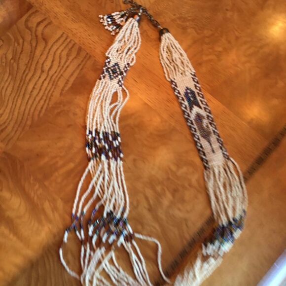 MATCHING BEADED Necklace & Earring Set - Picture 5 of 6